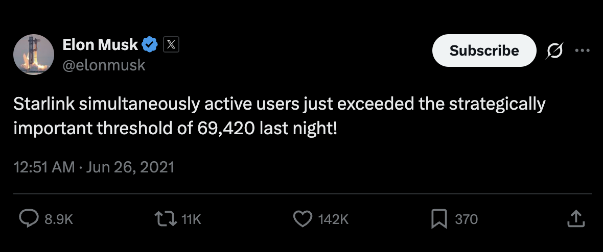 Transmission 006 — Elon Musk tweet