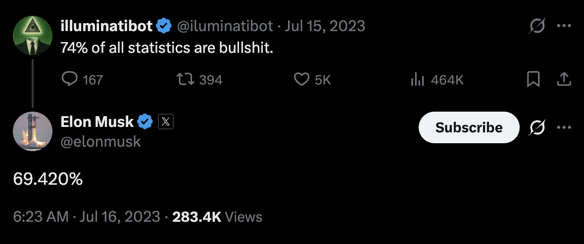 Transmission 007 — Elon Musk tweet